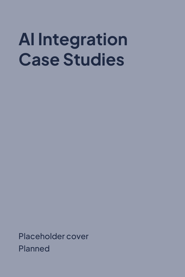 Placeholder cover for AI Integration Case Studies